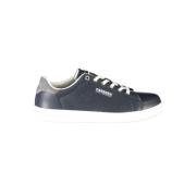 Blauwe Polyester Sneaker met Contrastdetails Carrera , Blue , Heren