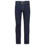 Slim Fit Denim Jeans met Borduursel Jacob Cohën , Blue , Heren