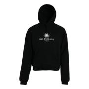 Hoodie met capuchon Balenciaga , Black , Heren