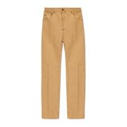 Broek met Logo Dsquared2 , Beige , Heren