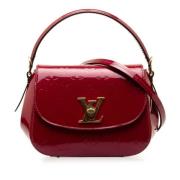 Pre-owned Leather louis-vuitton-bags Louis Vuitton Vintage , Red , Dam...