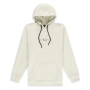 Trendy Signature Hoodie met Canoli Design Aspact , White , Heren