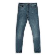 Denim Park Blauw Trendy Design Aspact , Blue , Heren