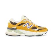 Mesh Suede Sneakers New Balance , Yellow , Dames