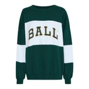 Sporty Sweatshirt Pine Grove Ball , Green , Dames