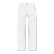 Jeans met decoratieve afwerking Jil Sander , White , Dames