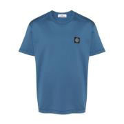 Blauwe T-shirts en Polos Stone Island , Blue , Heren