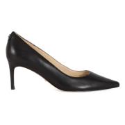 Leren Middelhak Pumps Guess , Black , Dames