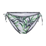 Bohemian Style Bikini Slip Only , White , Dames