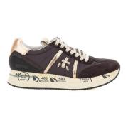 Rode Suède Chunky Sneakers Premiata , Multicolor , Dames