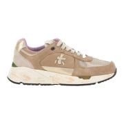 Stijlvolle Sneakers Premiata , Beige , Dames