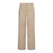 Straight-Leg Sneakscc Ll Broek 199-Bone Co'Couture , Beige , Dames