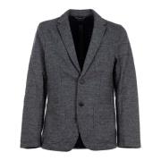 Mannen Winter Blazer Grijs Outlet Tommy Hilfiger , Gray , Heren