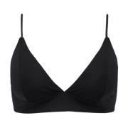 Solid Bralette Bikini Top Barts , Black , Dames