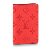 Rode Taigarama Pocket Organizer Louis Vuitton , Red , Heren