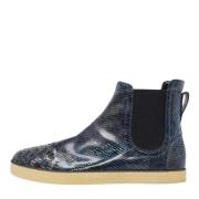 Pre-owned Fabric boots Bottega Veneta Vintage , Blue , Heren