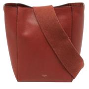 Pre-owned Leather celine-bags Celine Vintage , Brown , Dames