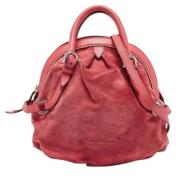 Pre-owned Leather shoulder-bags Salvatore Ferragamo Pre-owned , Pink ,...