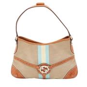 Pre-owned Canvas handbags Gucci Vintage , Multicolor , Dames