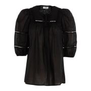 Zomer Elegante Blouse Liu Jo , Black , Dames