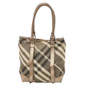 Pre-owned Canvas totes Burberry Vintage , Multicolor , Dames