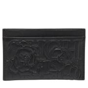 Pre-owned Leather wallets Carolina Herrera Pre-owned , Black , Dames