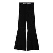 Skinny Leggings voor Vrouwen Palm Angels , Black , Dames