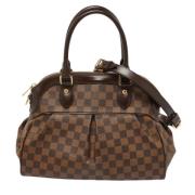 Pre-owned Leather louis-vuitton-bags Louis Vuitton Vintage , Brown , D...