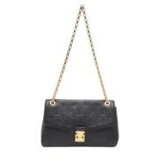 Pre-owned Leather louis-vuitton-bags Louis Vuitton Vintage , Black , D...