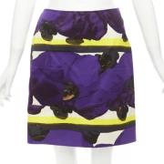 Pre-owned Cotton bottoms Marni Pre-owned , Purple , Dames