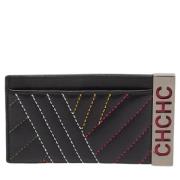 Pre-owned Leather wallets Carolina Herrera Pre-owned , Black , Dames