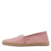 Pre-owned Canvas flats Gucci Vintage , Pink , Dames