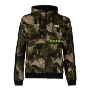 Hoodie Calliste Green/Brown Winter Fila , Multicolor , Heren