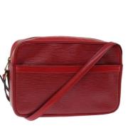 Pre-owned Leather louis-vuitton-bags Louis Vuitton Vintage , Red , Dam...