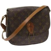 Pre-owned Canvas louis-vuitton-bags Louis Vuitton Vintage , Brown , Da...