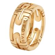 Pre-owned Yellow Gold rings Bvlgari Vintage , Yellow , Dames