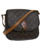 Pre-owned Canvas louis-vuitton-bags Louis Vuitton Vintage , Brown , Da...