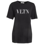 Pre-owned Cotton tops Valentino Vintage , Black , Dames