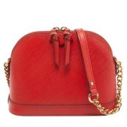 Pre-owned Leather louis-vuitton-bags Louis Vuitton Vintage , Red , Dam...