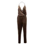 Elegante Jumpsuit Jurk Grijs Outlet Liu Jo , Gray , Dames