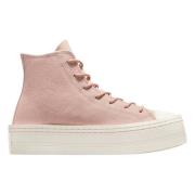 Moderne Lift Sneakers Converse , Pink , Dames