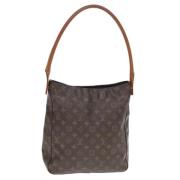 Pre-owned Canvas louis-vuitton-bags Louis Vuitton Vintage , Brown , Da...