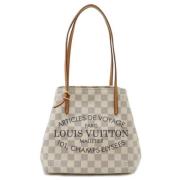 Pre-owned Canvas louis-vuitton-bags Louis Vuitton Vintage , Beige , Da...