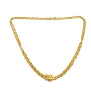 Pre-owned Metal chanel-jewelry Chanel Vintage , Yellow , Dames