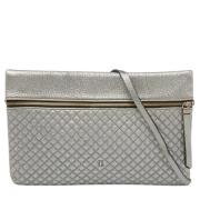 Pre-owned Leather crossbody-bags Carolina Herrera Pre-owned , Gray , D...