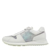 Pre-owned Leather sneakers Louis Vuitton Vintage , White , Heren