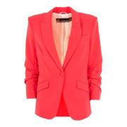 Elegante Blazer voor Vrouwen Patrizia Pepe , Pink , Dames