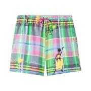 Zijden Chromatic Love Shorts AZ Factory , Green , Dames