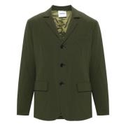 Nylon Paperino Blazer Aspesi , Green , Heren