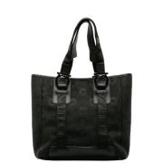 Pre-owned Canvas totes Salvatore Ferragamo Pre-owned , Black , Dames